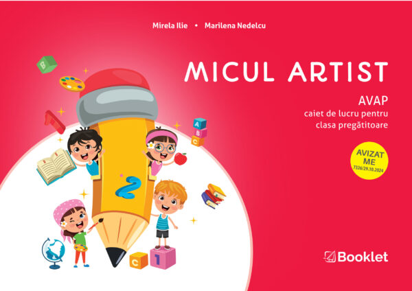 PR141-scaled-1.jpg Micul Artist. AVAP - Caiet de lucru pentru clasa pregătitoare
