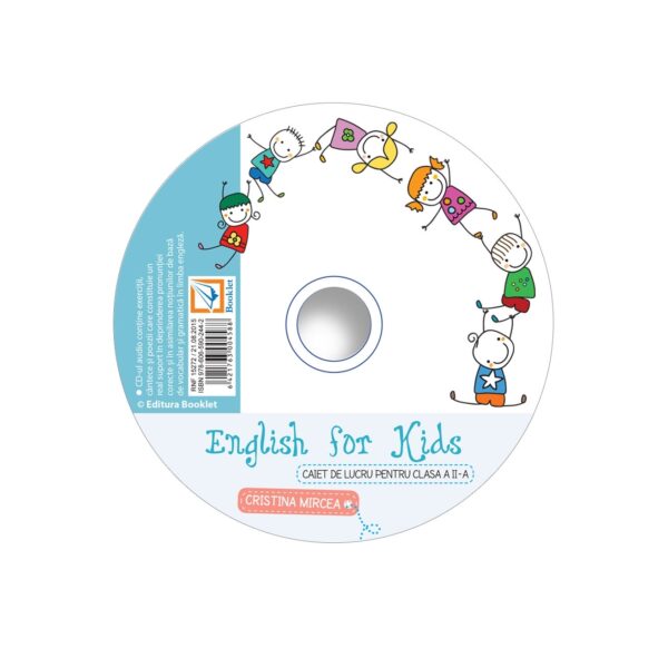 CD audio English for kids - clasa a II-a