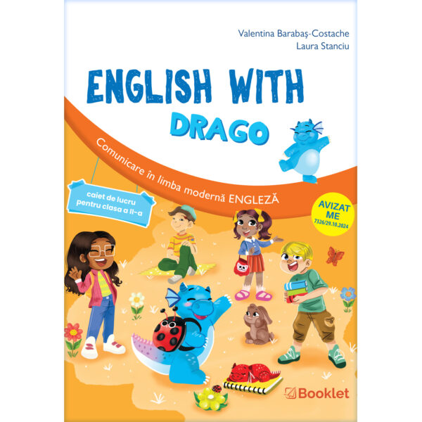 English with Drago - caiet de lucru pentru clasa a II-a