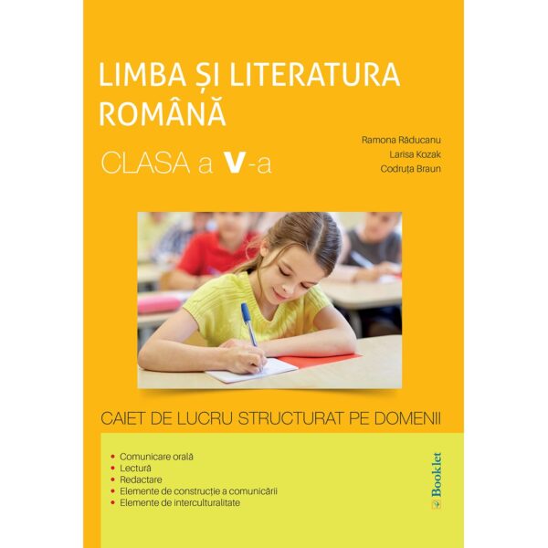 gm155.jpg Limba și literatura română - clasa a V-a - caiet de lucru structurat pe domenii