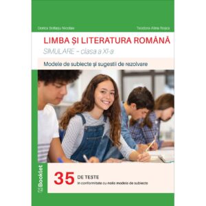 lc148.jpg Limba și literatura română. Simulare pentru clasa a XI-a.